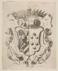 Wapens van de Medici met Della Rovere