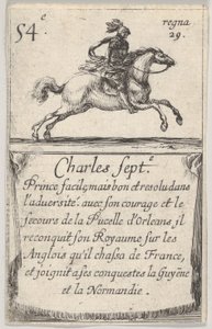 Charles Sept.-e Prince facile..., uit het spel van de koningen van Frankrijk Jeu des Rois de Fr..., 1644