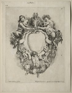 Collectie van Diverse Caprices en Nieuwe Ontwerpen van Cartouches en Ornamenten: Nr. 11