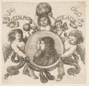 Cosimo de Medici, Prins van Toscane, en zijn vrouw, Marguerite Louise d
