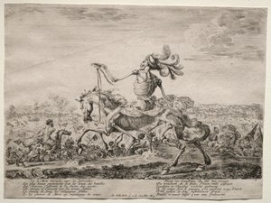 Dood op het Slagveld door Stefano della Bella