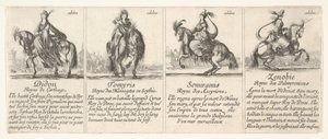 Didon, Tomyris, Semiramis en Zenobie, uit 