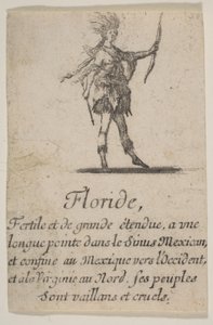 Floride, 1644 door Stefano della Bella