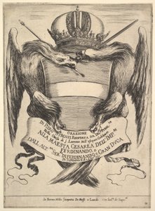 Frontispice voor De begrafenis van keizer Ferdinand II Esequie dell