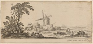 Landschap met Windmolen