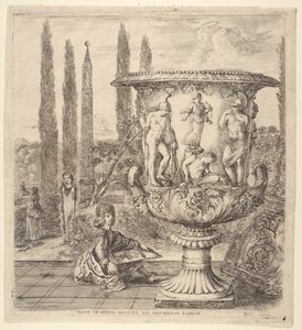 Le vase de Medicis door Stefano della Bella