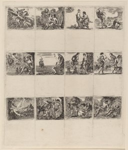 Mythologische speelkaarten, 1644