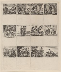 Mythologische speelkaarten, 1644