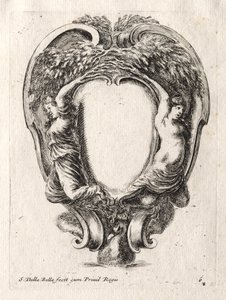 Nieuw Model voor een Cartouche door Stefano della Bella