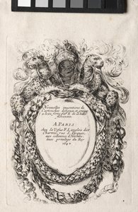 Nieuw model voor een cartouche, 1647