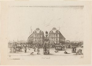 Place Dauphine door Stefano della Bella