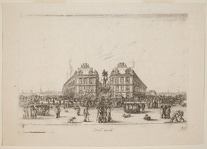 Place Dauphine door Stefano della Bella