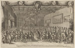 Het banket van de Piacevoli, 1627