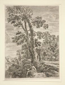 De visser, uit de serie Vier grote landschappen