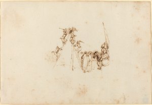 Het Martelaarschap van Sint Filippus door Stefano della Bella