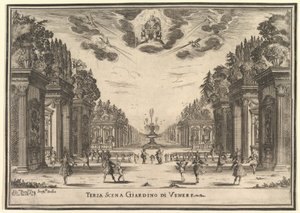 Derde scène, de tuin van Venus, uit 