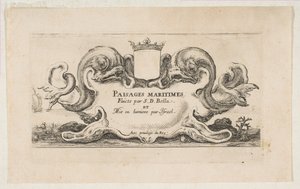 Titelpagina: Paisages maritimes, ca. 1644