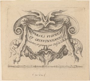 Titelpagina voor Diverses figures et griffonnements