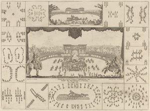 Toernooi Uitgevoerd in Florence voor het Huwelijk van Groothertog Ferdinand I door Stefano della Bella