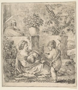 Maagd en Kind met Sint Jan de Doper en Sint Elizabeth