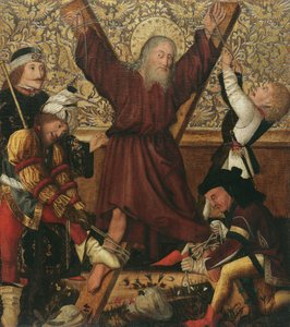 Martelaarschap van de heilige Andreas door Steirischer Maler