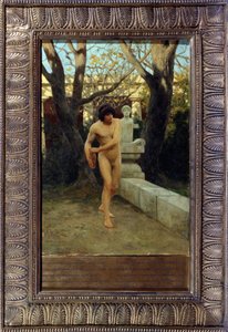 De Discobolus, eind 19e eeuw
