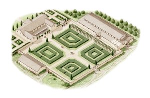 Brading Romeinse Villa, Isle of Wight, ca. 350-400