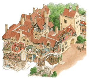 Cragside House, Northumberland, ca. 1872-1900