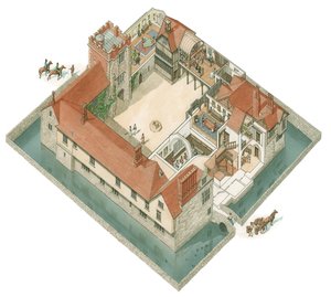 Ightham Mote, Kent, ca. 1800-1830
