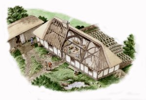 Mill House, Mapledurham, Oxfordshire (getekend 2013), ca. 1335-1400