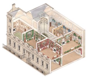 Norfolk House, Londen, c.1890-1914 door Stephen Conlin