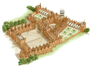 Oatlands Palace, Surrey, ca. 1540-1600 door Stephen Conlin