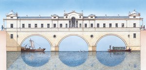 Pulteney Bridge, Bath, ca. 1774-1810