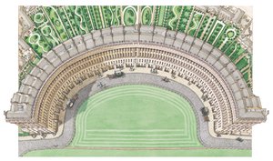 The Royal Crescent, Bath, ca. 1780-1800 door Stephen Conlin