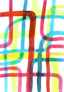 Kruispunt, 2016 (inkt op papier)