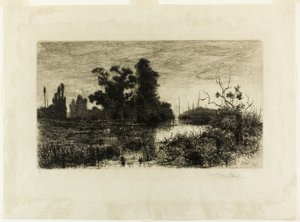 Op de Schroon — Avond
