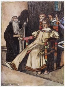 Illustratie voor Siegfried de Drakendoder door Stephen Reid