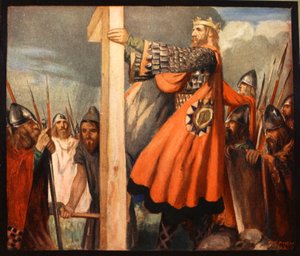 Sint Oswald, illustratie uit 