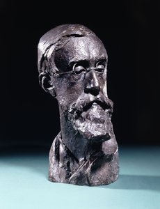 Portret van Lytton Strachey door Stephen Tomlin