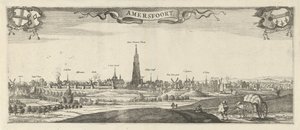 Gezicht op Amersfoort door Steven van Lamsweerde
