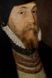 Sir Thomas Gresham (ca. 1518-1579) door Steven van der (attr. to) Meulen
