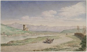 Partij bij Ponte Molle in de Campagna van Rome