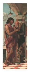St. Johannes de Doper met St. Benedictus, 1874