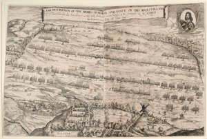 Beschrijving van de legers van paard en voet van Zijne Majesteit en Sir Thomas Fairfax; de veertiende dag van juni 1645 door Streeter