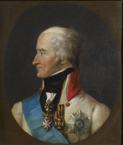 Portret van graaf Levin Leonty August Theophil von Bennigsen 1745-1826, ca. 1810 door Stroely