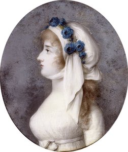 Portret van gravin Yelizaveta Borisovna Shakhovskaya 1773-1796, 1790s