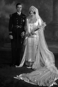 Huwelijk van Lord en Lady Mountbatten