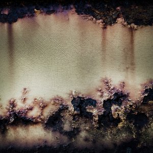 Abstract van verroest metaal door Studio Meikle
