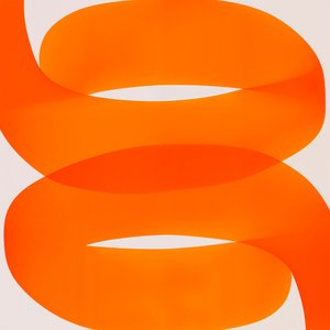 Dynamische oranje werveling