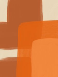 Overlappende warme tinten door Studio Palette